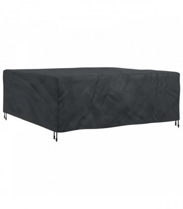 vidaXL Furniture Cover Plain Black 210 x 200 x 70 cm 420D