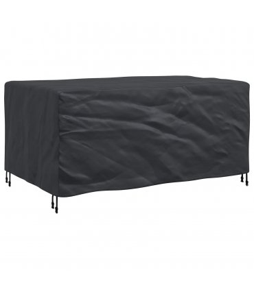vidaXL Furniture Cover Plain Black 172 x 113 x 73 cm 210D