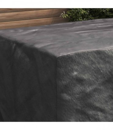 vidaXL Furniture Cover Plain Black 172 x 113 x 73 cm 210D