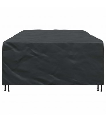 vidaXL Furniture Cover Plain Black 315 x 180 x 74 cm 210D