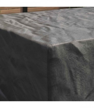 vidaXL Furniture Cover Plain Black 315 x 180 x 74 cm 210D