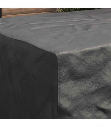 vidaXL Furniture Cover Plain Black 200 x 160 x 70 cm 420D