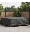 vidaXL Furniture Cover Plain Black 220 x 220 x 70 cm 210D