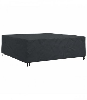 vidaXL Furniture Cover Plain Black 220 x 220 x 70 cm 210D