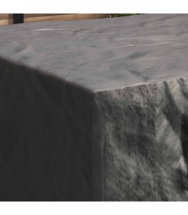 vidaXL Furniture Cover Plain Black 220 x 190 x 85 cm 210D