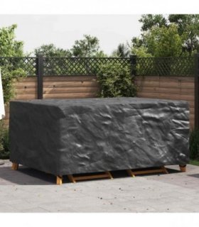 vidaXL Furniture Cover Plain Black 240 x 180 x 100 cm 210D