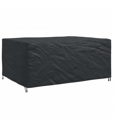 vidaXL Furniture Cover Plain Black 240 x 180 x 100 cm 210D