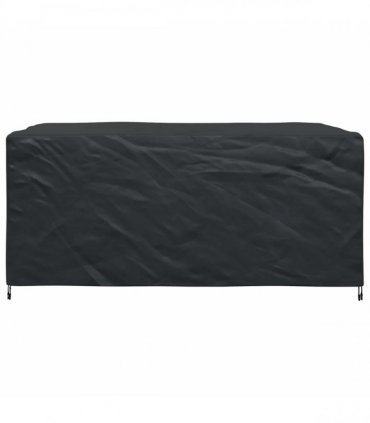 vidaXL Furniture Cover Plain Black 240 x 180 x 100 cm 210D