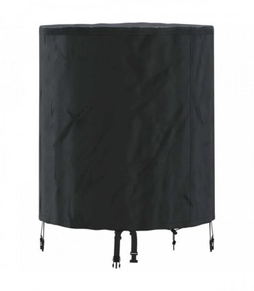 vidaXL Table Cover Plain Black 62 x 62 x 70 cm Fabric