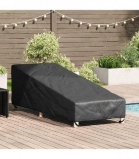 vidaXL Outdoor Furniture Cover 210 x 80 x 75 cm 210D Oxford Fbric — Size: 210 x 80 x 45/75 cm
