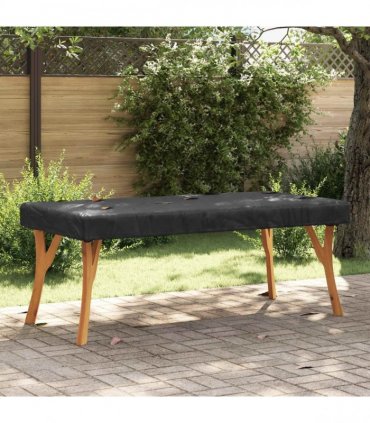 vidaXL Table Cover Plain Black 162 x 92 x 15 cm Fabric — V0672060049