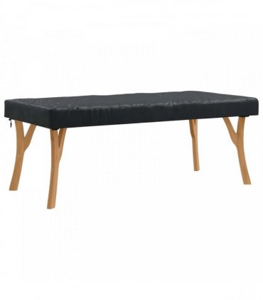 vidaXL Table Cover Plain Black 162 x 92 x 15 cm Fabric — V0672060049