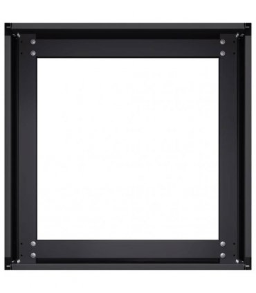 vidaXL Planter Black 40x40x30 cm Steel — Size: 40 x 40 x 30 cm
