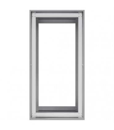 vidaXL Planter 40x80x80 cm Galvanised Steel — Size: 40 x 80 x 80 cm
