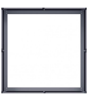 vidaXL Planter Anthracite 80x80x30 cm Steel — Size: 80 x 80 x 30 cm