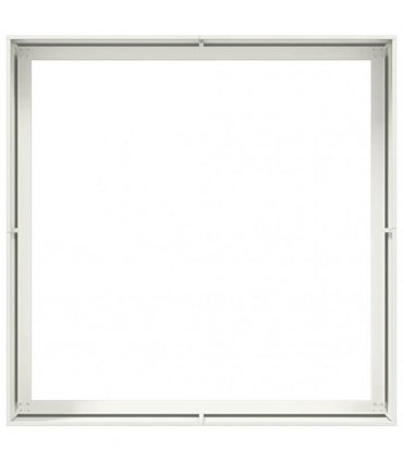 vidaXL Planter White 100x100x40 cm Steel — Size: 100 x 100 x 40 cm