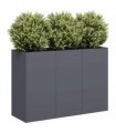 vidaXL Planter Anthracite 120x40x80 cm Cold-rolled Steel — Size: 120 x 40 x 80 cm