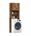 vidaXL Washing Machine Cabinet Old Wood 64x24x190 cm Engineered Wood