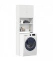 vidaXL Washing Machine Cabinet White 64x24x190 cm Engineered Wood