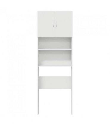vidaXL Washing Machine Cabinet White 64x24x190 cm Engineered Wood