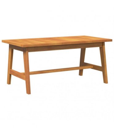vidaXL Coffee Table Oil Natural Solid Acacia Wood