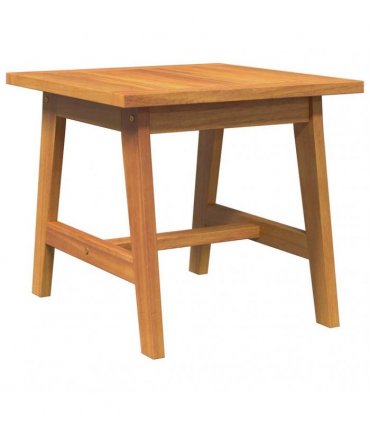vidaXL Side Table Oil Natural 45 x 45 x 40 cm Solid Acacia Wood