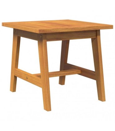 vidaXL Side Table Oil Natural 45 x 45 x 40 cm Solid Acacia Wood