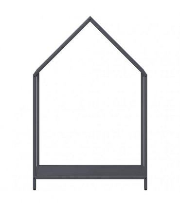 vidaXL Firewood Rack Anthracite 60x25x90 cm Cold-rolled steel — Size: 60 x 25 x 90 cm