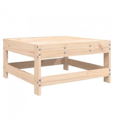vidaXL 4 Piece Garden Lounge Set Solid Wood Pine — Colour: Untreated pinewood