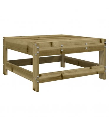 vidaXL 4 Piece Garden Lounge Set Impregnated Wood Pine — Colour: Impregnated pinewood