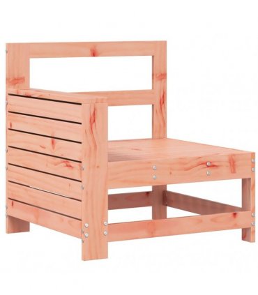 vidaXL Garden Sofa | Solid Douglas wood | 69x62x70.5 cm | Modular | Garden — Colour: untreated douglas wood, Model: corner sofa