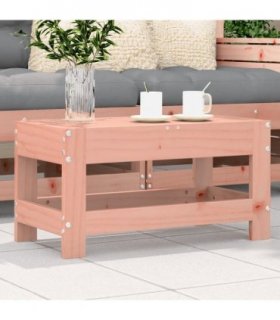 vidaXL Garden Footstool 62x30x32 cm Solid Wood Douglas — Colour: untreated douglas wood, Model: low footstool