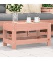 vidaXL Garden Footstool 62x30x32 cm Solid Wood Douglas — Colour: untreated douglas wood, Model: low footstool