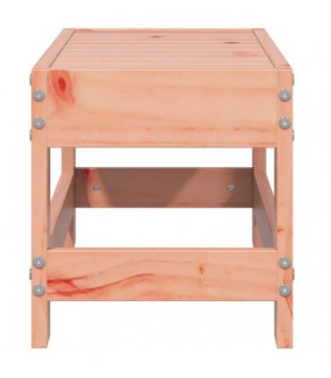 vidaXL Garden Footstool 62x30x32 cm Solid Wood Douglas — Colour: untreated douglas wood, Model: low footstool
