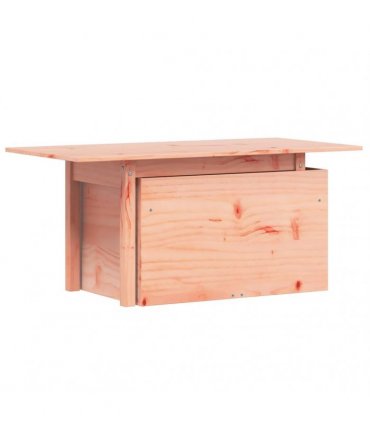 vidaXL Garden Table 100x50x75 cm Solid Wood Douglas — Colour: untreated douglas wood