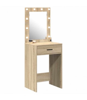 vidaXL Dressing Table Sonoma Oak 50 x 41 x 135 cm Engineered Wood