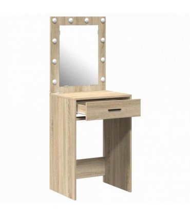 vidaXL Dressing Table Sonoma Oak 50 x 41 x 135 cm Engineered Wood