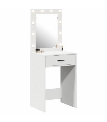 vidaXL Dressing Table White 50 x 41 x 135 cm Engineered Wood