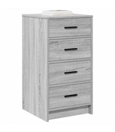 vidaXL Sideboard Grey sonoma 40 x 41 x 75 cm Engineered wood