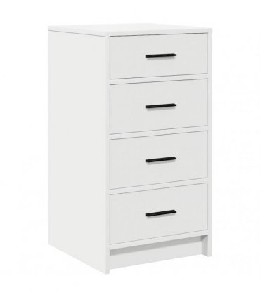 vidaXL Sideboard with Drawer White 40 x 41 x 75 cm Engineered wood