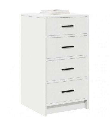 vidaXL Sideboard with Drawer White 40 x 41 x 75 cm Engineered wood