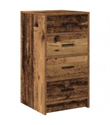 vidaXL Sideboard with Drawer Old wood 40 x 41 x 75 cm Engineered wood