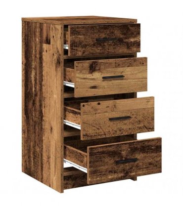 vidaXL Sideboard with Drawer Old wood 40 x 41 x 75 cm Engineered wood