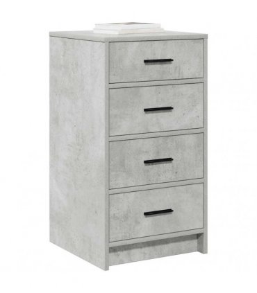 vidaXL Sideboard Concrete grey 40 x 41 x 75 cm Engineered wood