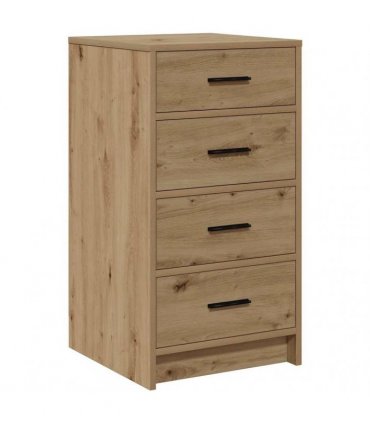 vidaXL Sideboard Artisan oak 40 x 41 x 75 cm Engineered wood
