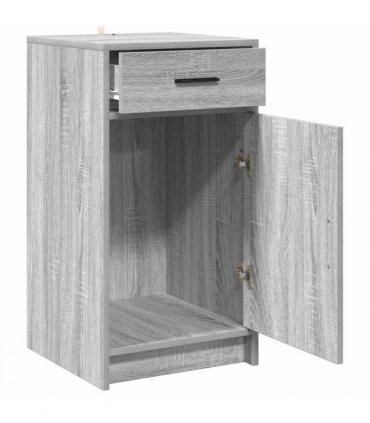 vidaXL Sideboard Grey Sonoma 40 x 40.5 x 75 cm Engineered wood