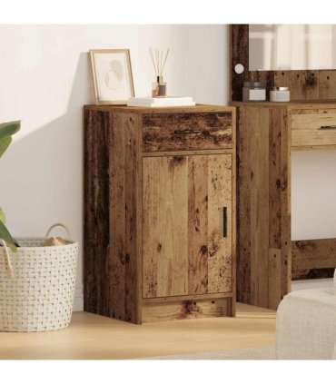 vidaXL Sideboard Old Wood 40 x 40.5 x 75 cm Engineered wood