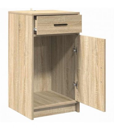 vidaXL Sideboard Sonoma Oak 40 x 40.5 x 75 cm Engineered wood