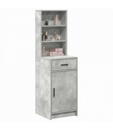 vidaXL Highboard Concrete Grey 40 x 40.5 x 135 cm Engineered Wood
