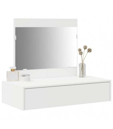 vidaXL Dressing Table White 83 x 40 x 70 cm Engineered Wood — Model: without led